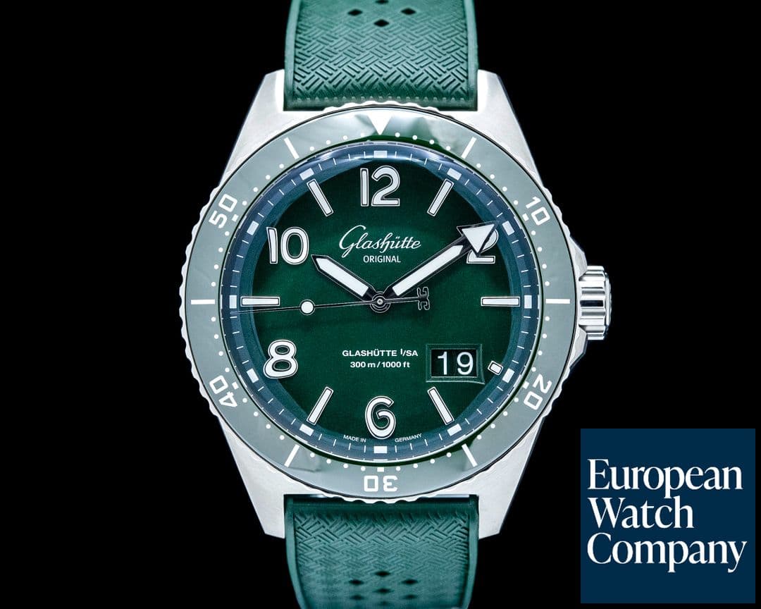 Image of Glashütte Original SeaQ Panorama Date SS Reed Green Dial 2026