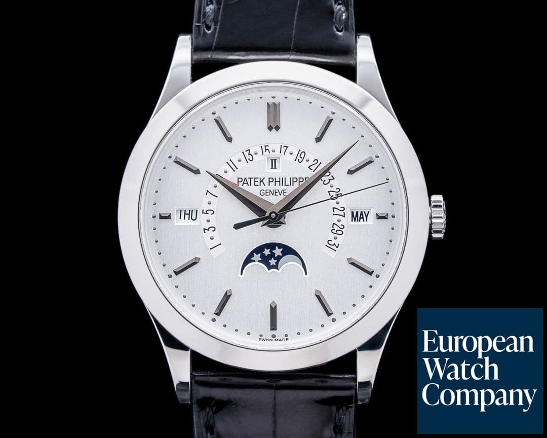 Image of Patek Philippe 5496P Perpetual Calendar Platinum Silver Dial