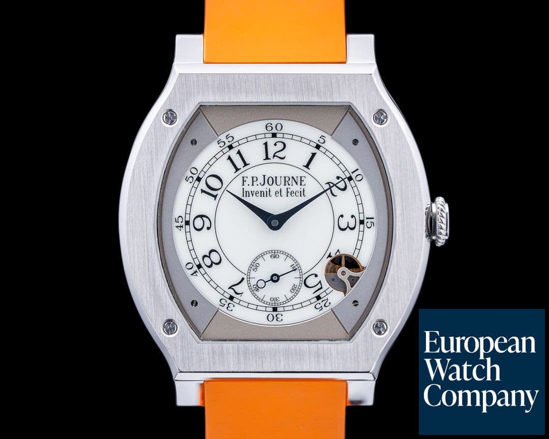 Image of F.P. Journe ELHT Elegante 48mm Titanium White Dial