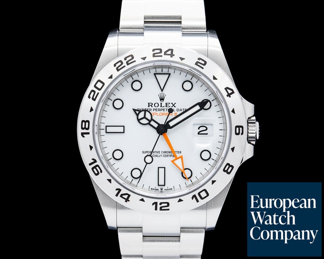 Image of Rolex 226570 Explorer II SS White Dial 2026 UNWORN