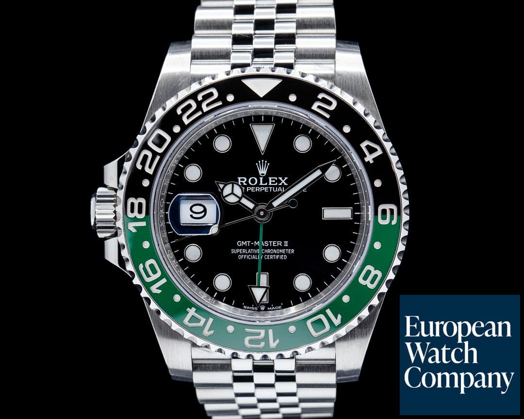 Image of Rolex 126720VTNR GMT-Master II Left-Handed SS Black Dial