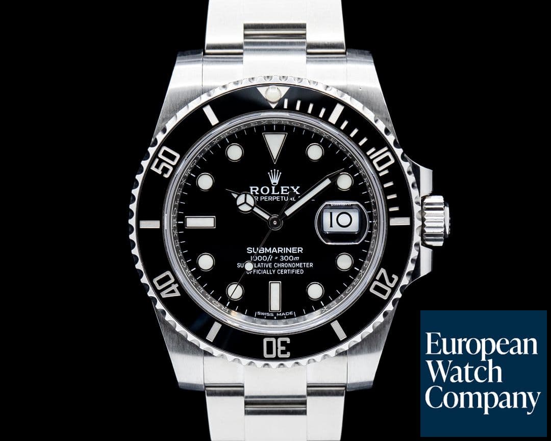 Image of Rolex 116610LN Submariner Ceramic SS Black Dial