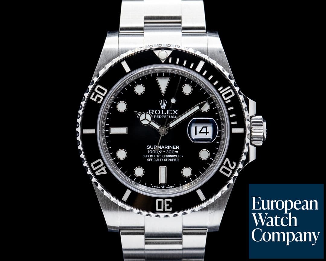 Image of Rolex 126610LN Submariner Date SS Black Dial