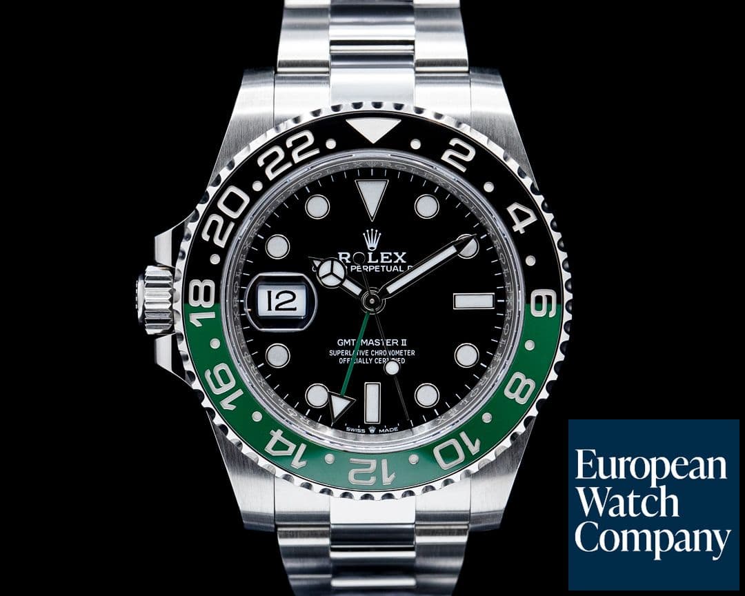 Image of Rolex 126720VTNR GMT-Master II Left-Handed SS Black Dial