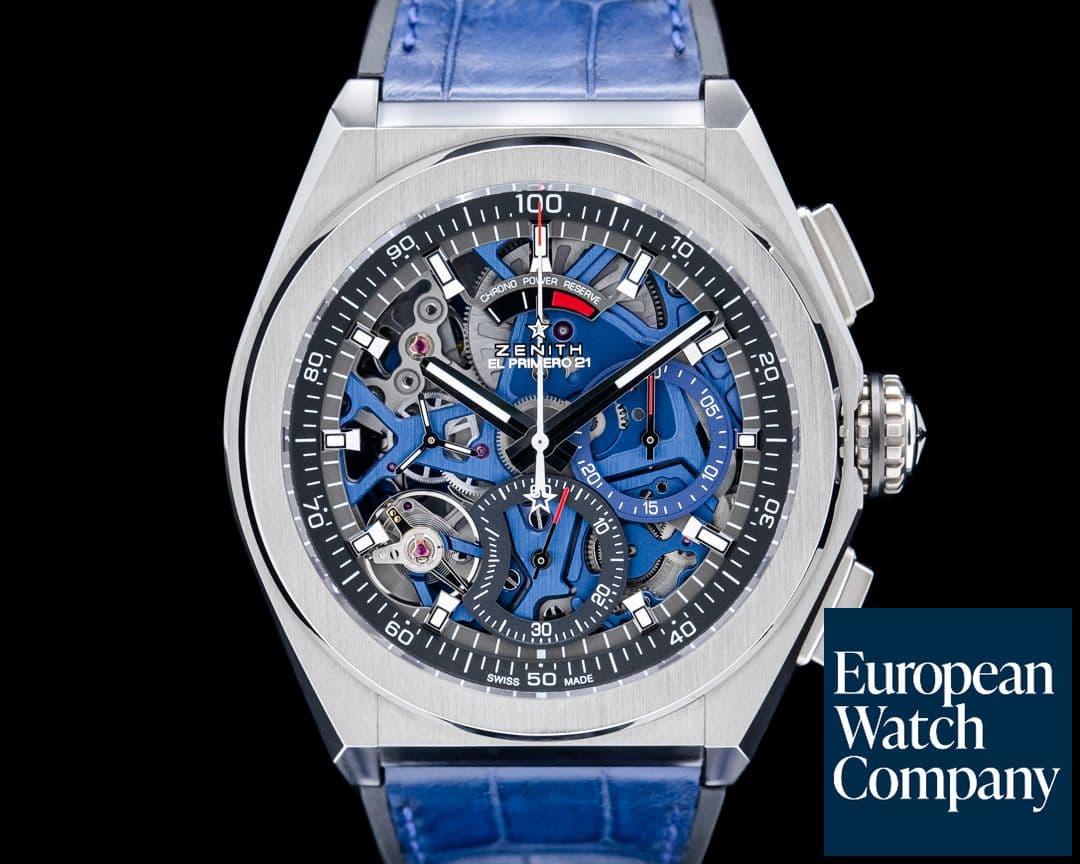Image of Zenith Defy El Primero 21 Titanium Skeleton Dial