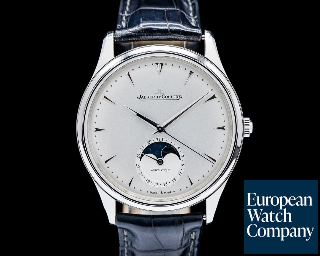 Image of Jaeger LeCoultre Q1368420 Master Ultra Thin Moon SS Silver Dial