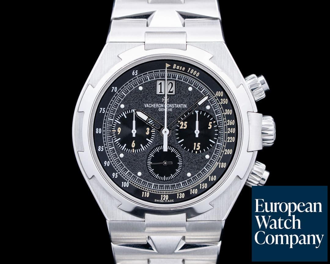 Image of Vacheron Constantin Overseas Chronograph Chrono Defi Mer SS Black Dial LIMITED