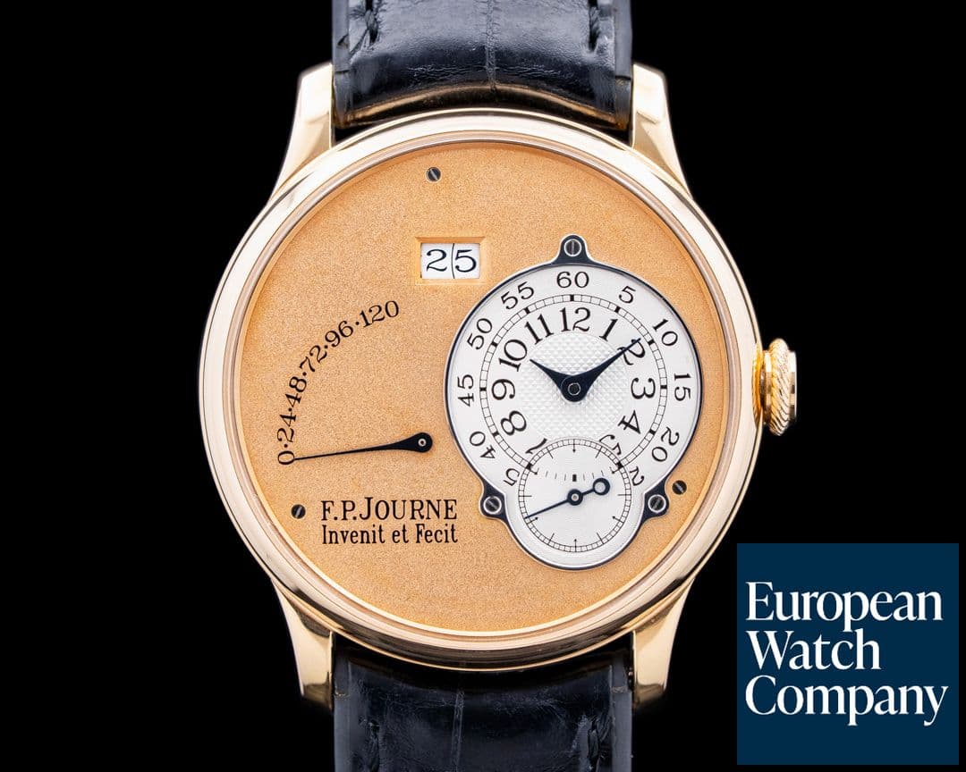Image of F.P. Journe Octa Reserve de Marche BRASS 18K Rose Gold / Rose Dial 2001