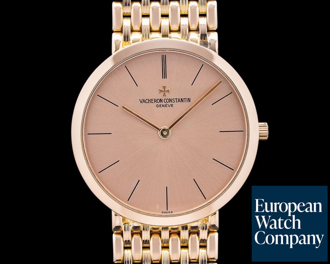 Image of Vacheron Constantin 33093 Patrimony 18K Yellow Gold Salmon Dial
