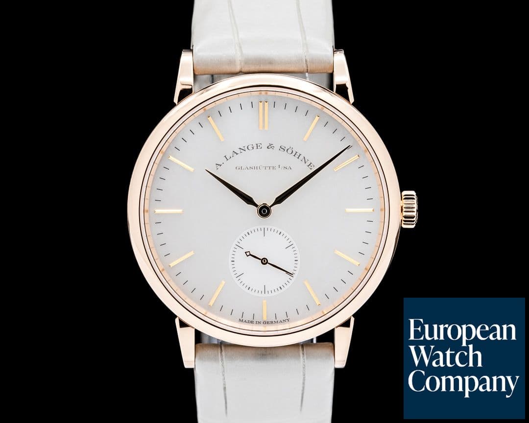 Image of A. Lange & Söhne 219.043 Saxonia 18K Rose Gold Mother of Pearl
