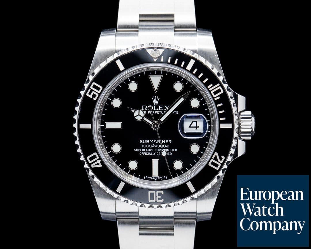 Image of Rolex 116610LN Submariner Ceramic SS Black Dial