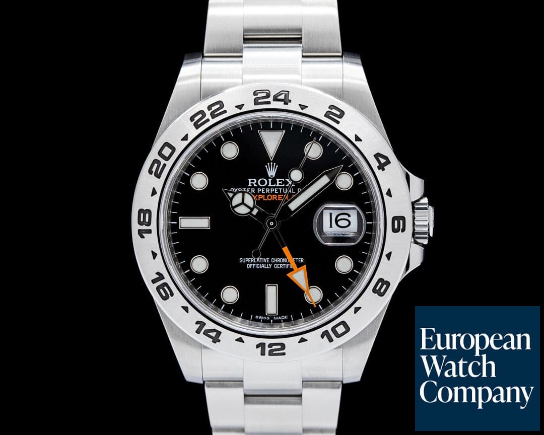 Image of Rolex 216570 Explorer II SS Black Dial