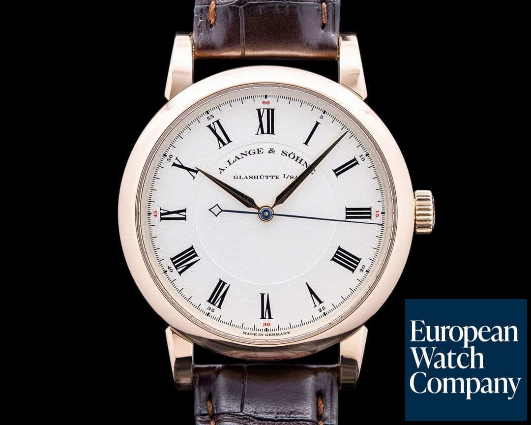 Image of A. Lange and Sohne 232.032 Richard Lange 18K Rose Gold Silver Dial