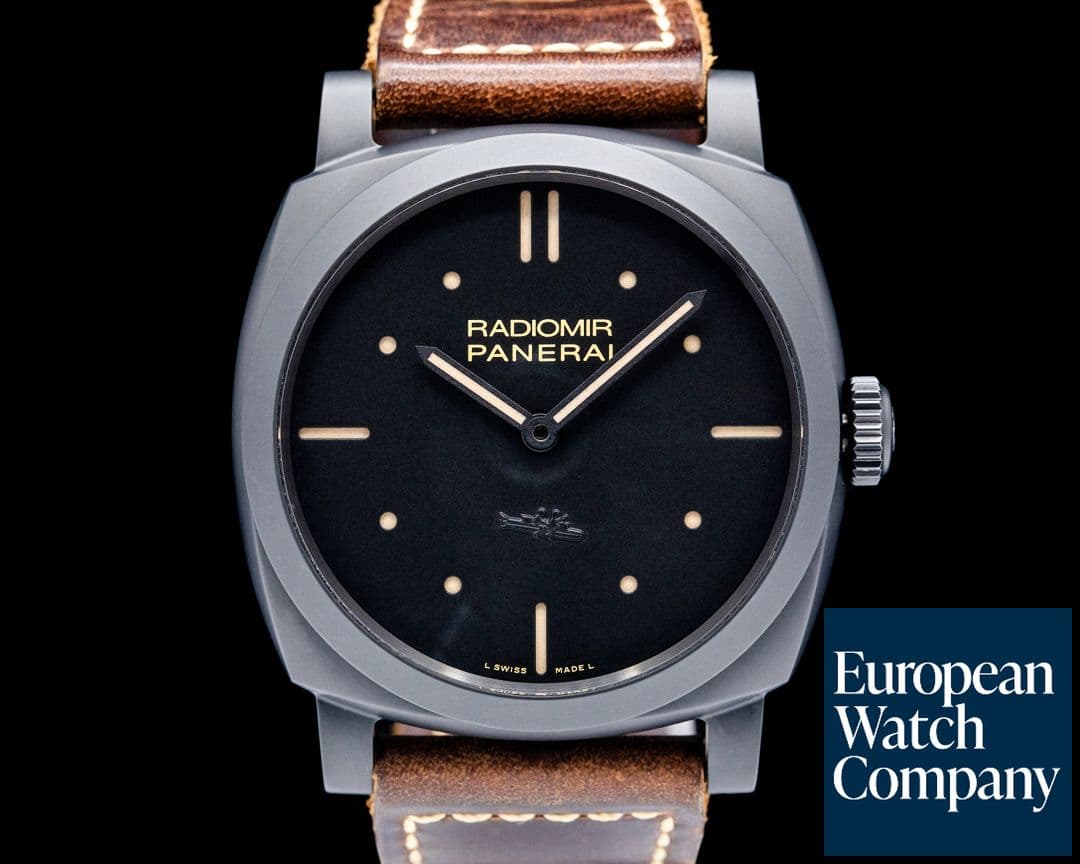 Image of Panerai PAM00577 Radiomir 1940 3 Days Ceramica Black Dial