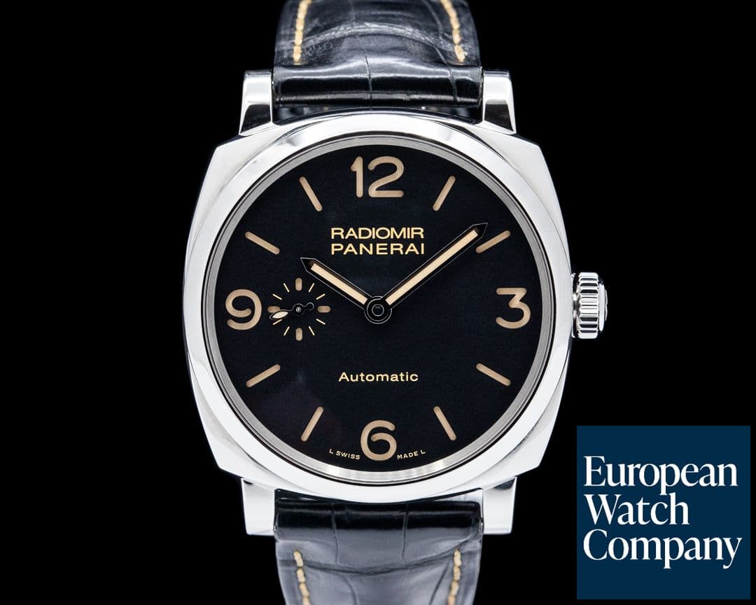 Image of Panerai PAM00620 Radiomir 1940 3 Days SS Black Dial