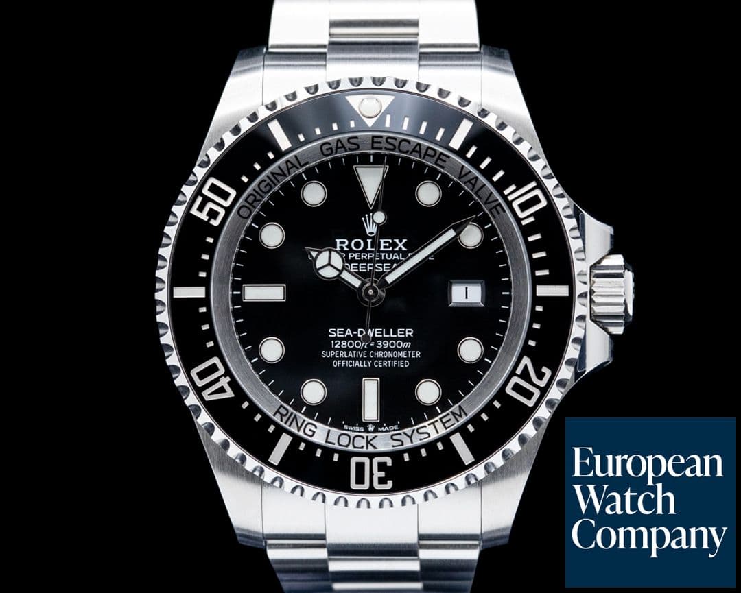 Image of Rolex 126660 Deepsea Sea-Dweller SS Black Dial