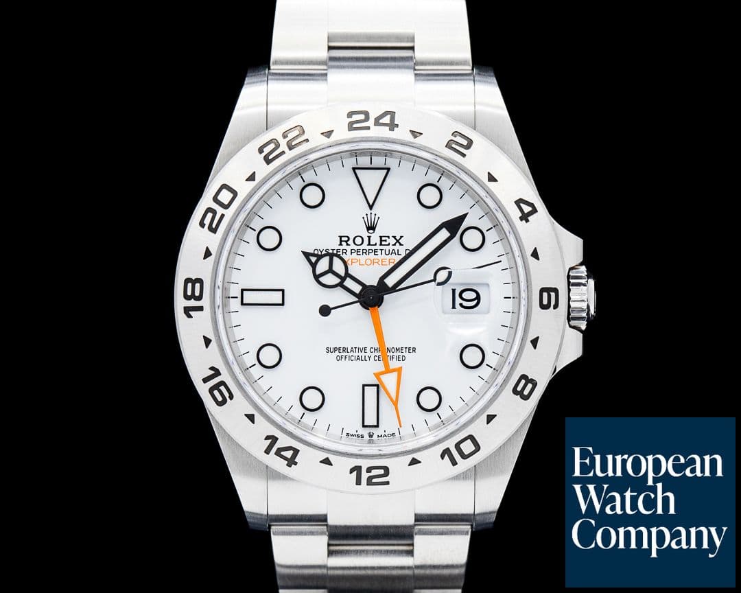 Image of Rolex 226570 Explorer II SS White Dial