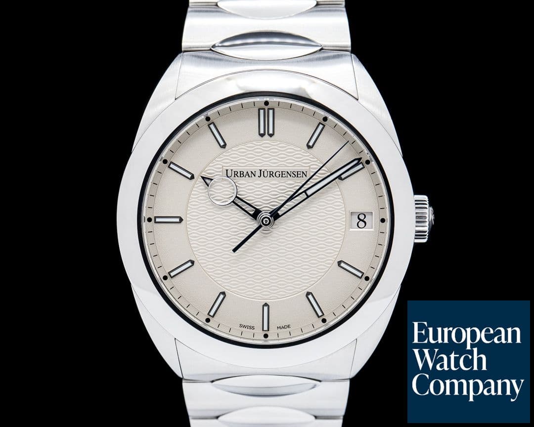 Image of Urban Jürgensen 5241 One Collection SS Beige Dial