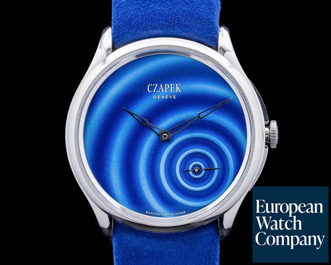 Image of Czapek & Cie Promenade Goutte d Eau SS Blue Enamel Dial LIMITED 2025