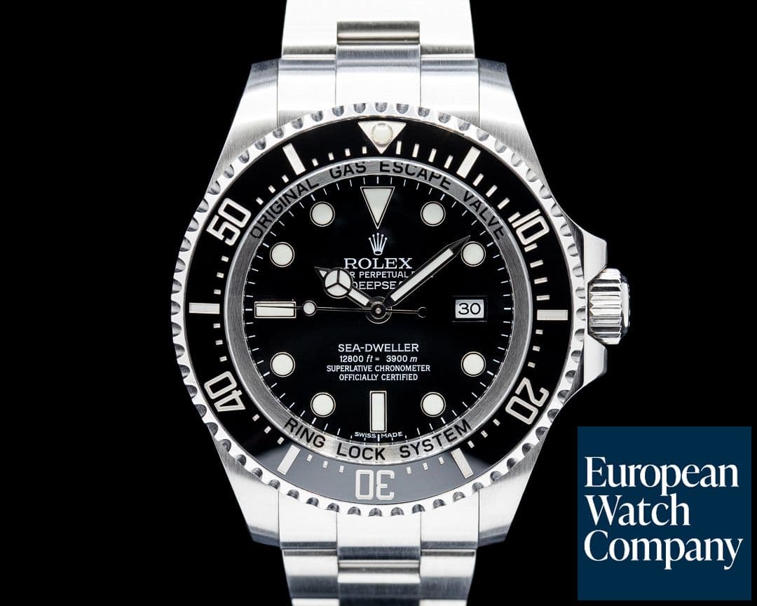 Image of Rolex 116660 Deepsea Sea-Dweller SS Black Dial