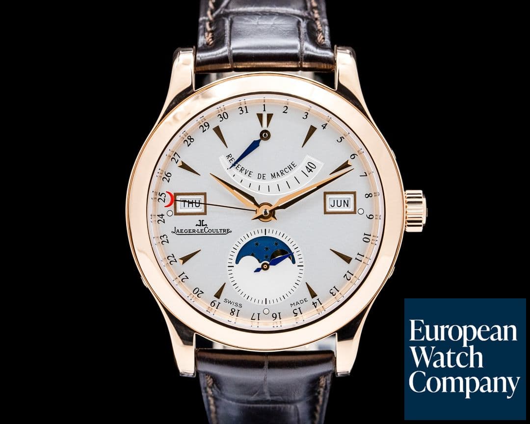Image of Jaeger-LeCoultre Q151242A Master Calendar 18K Rose Gold Silver Dial