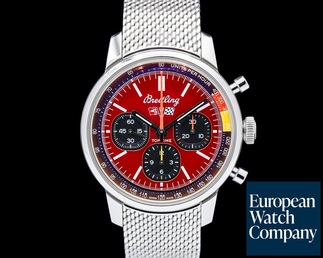 Image of Breitling Top Time B01 Chevrolet Corvette SS Red Dial