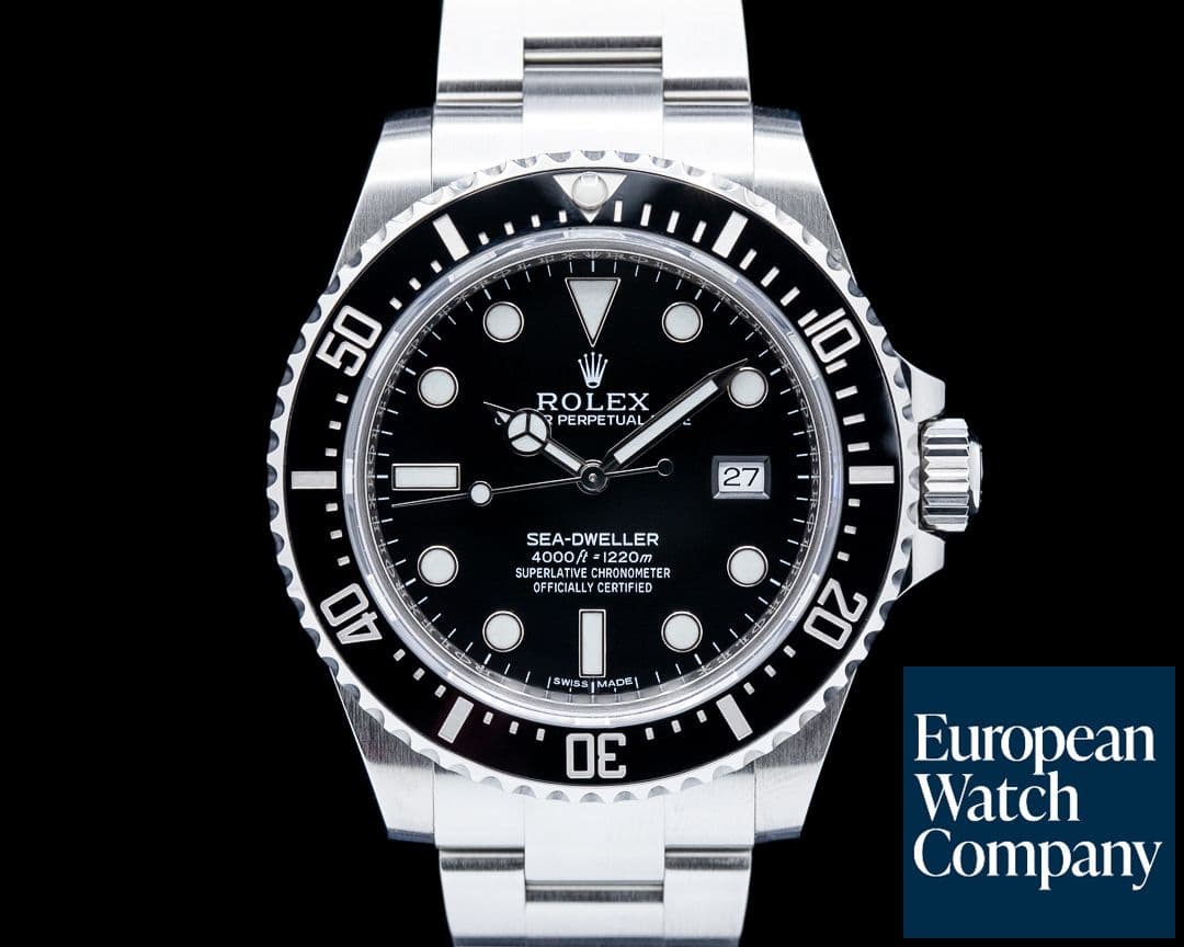 Image of Rolex 116600 Sea-Dweller SS Black Dial