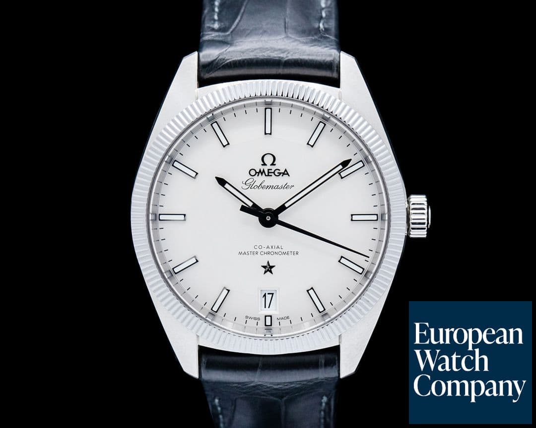 Image of Omega Constellation Globemaster SS Opaline Silver Pie Pan Dial