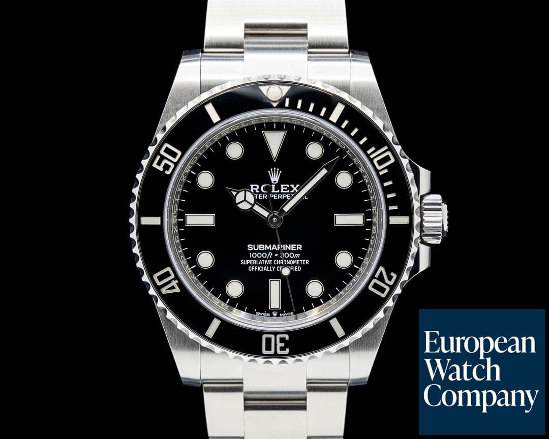 Image of Rolex 124060 Submariner No Date 41MM SS Black Dial