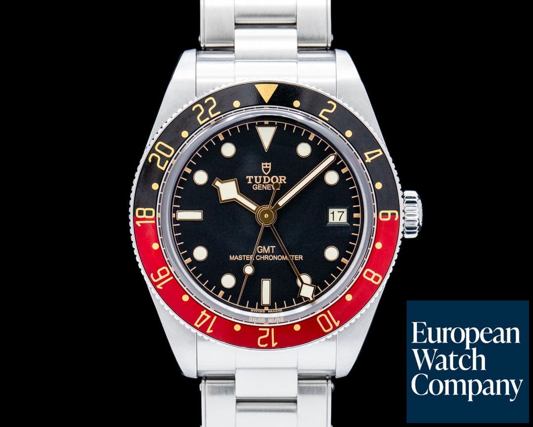 Image of Tudor 7939G1A0NRU Black Bay 58 GMT SS Black Dial