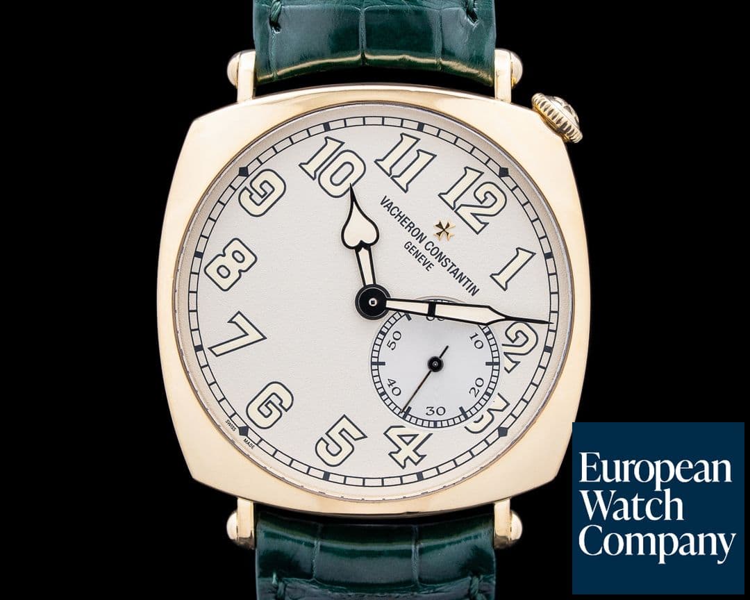 Image of Vacheron Constantin 82035 Historiques American 1921 18K Yellow Gold Silver Dial LIMITED