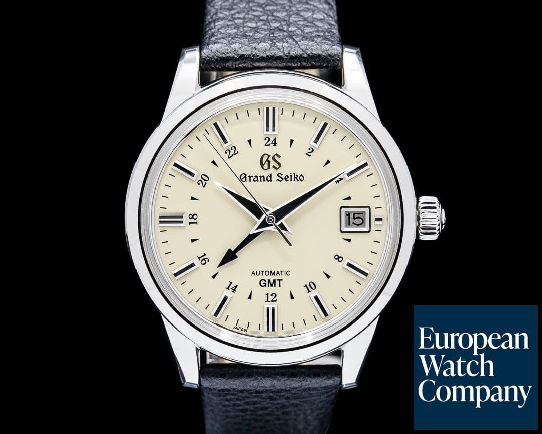 Image of Grand Seiko SBGM221 Elegance GMT SS Cream Dial