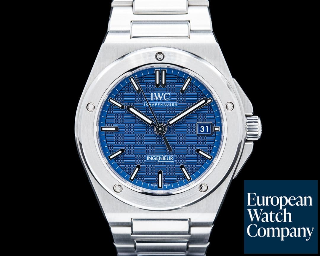 Image of IWC IW328907 Ingenieur Automatic 40 SS Blue Dial 2025
