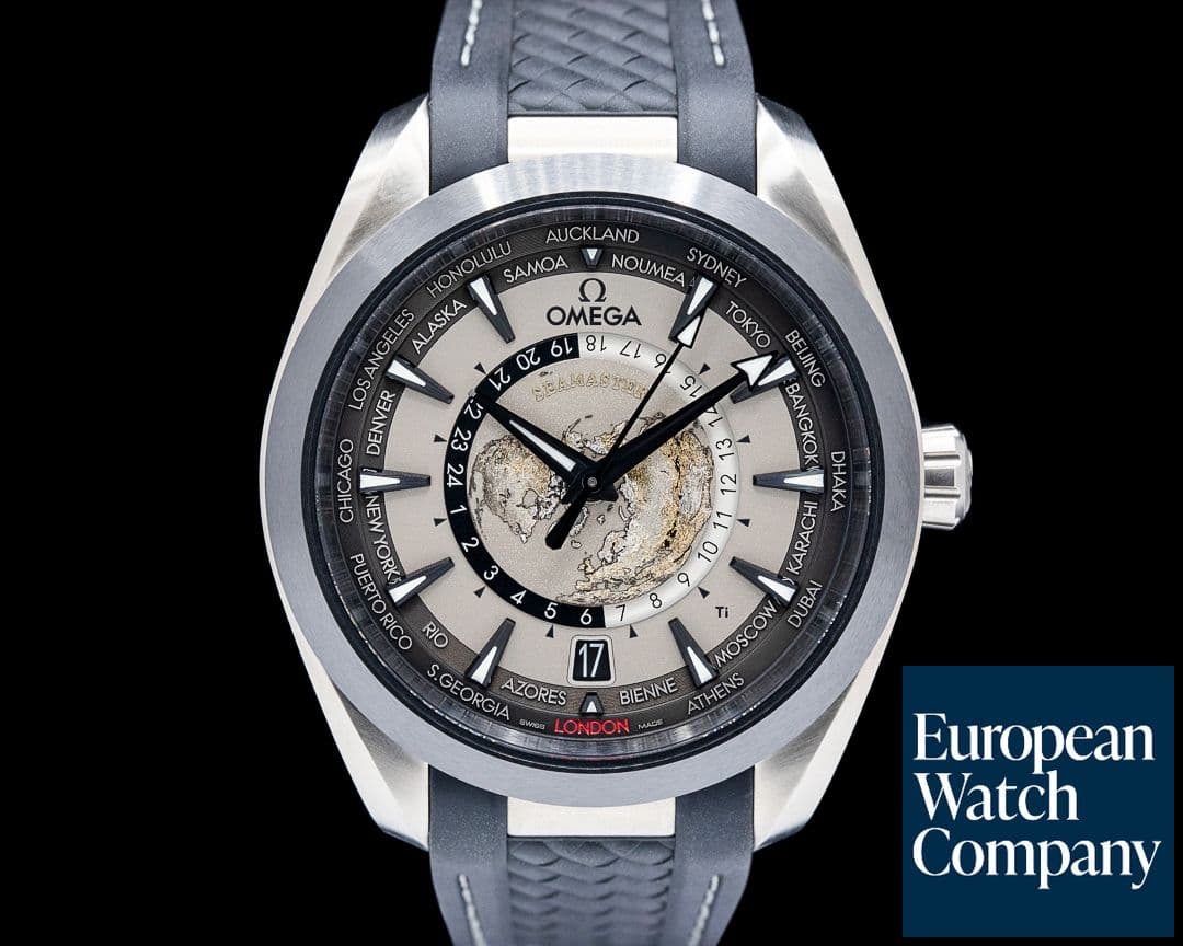 Image of Omega Seamaster Aqua Terra Worldtimer Titanium Gray Dial