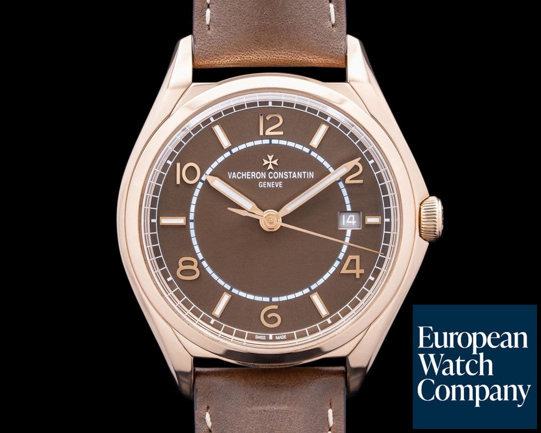 Image of Vacheron Constantin 4600E Fiftysix Self-Winding 18K Rose Gold Brown Dial
