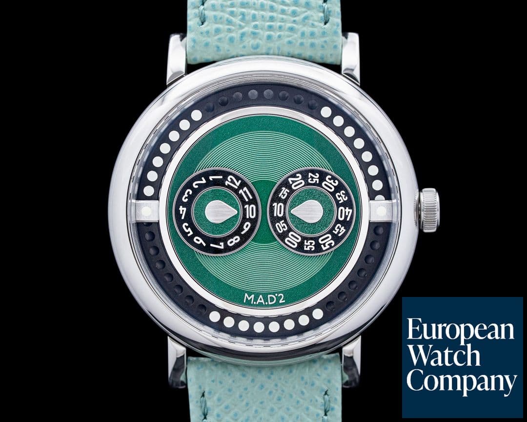 Image of MB&F M.A.D.2 SS Green Dial