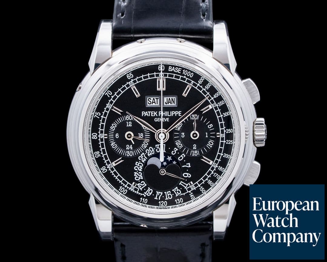 Image of Patek Philippe 5970P-001 Perpetual Calendar Chronograph Platinum Black Dial