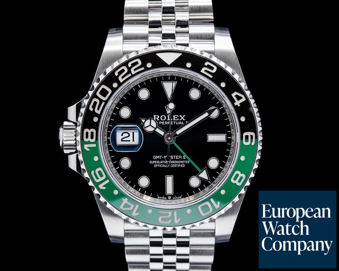 Image of Rolex 126720VTNR GMT-Master II Left-Handed SS Black Dial