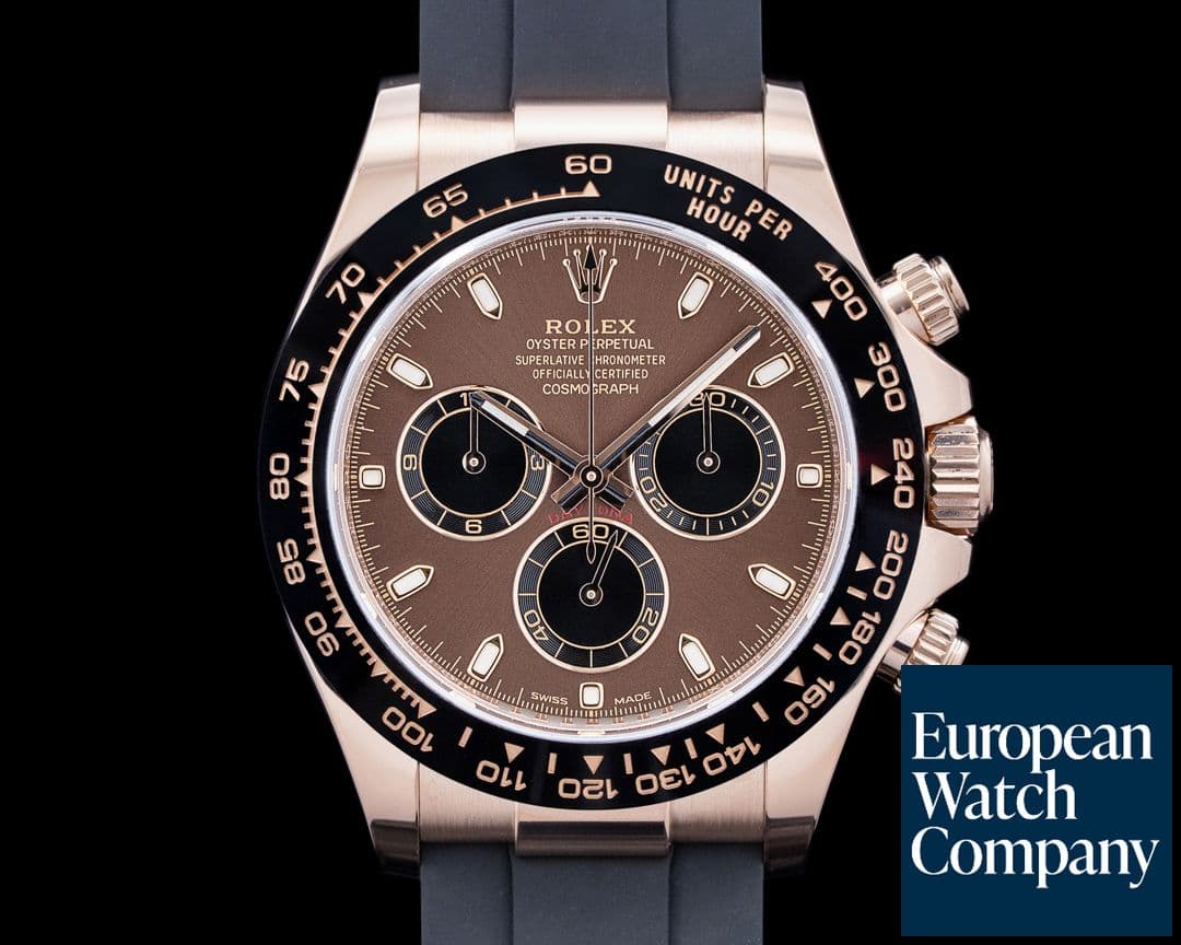 Image of Rolex 116515LN Daytona Ceramic 18K Everose Brown Dial