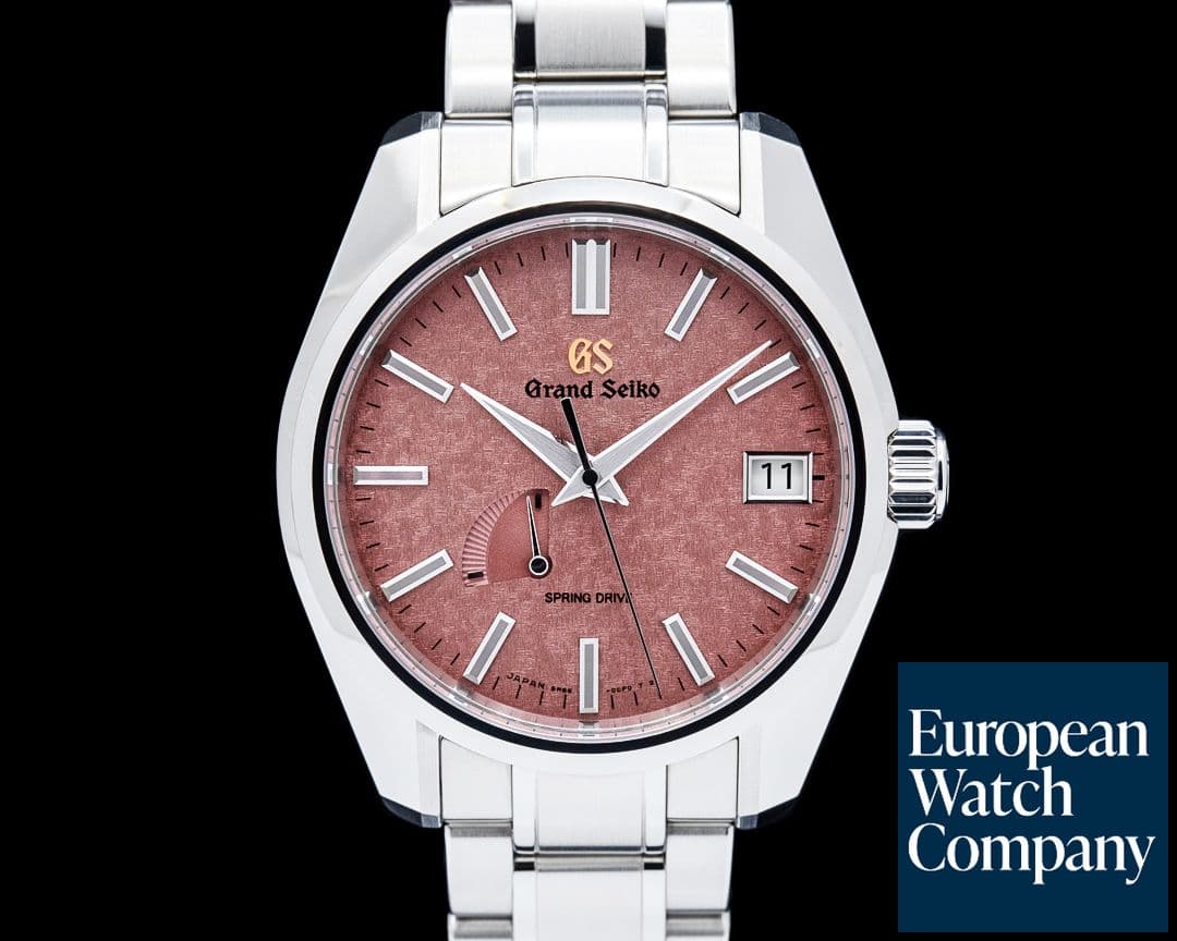 Image of Grand Seiko SBGA509 Heritage Collection "Kirazuri" SS Dusty Rose Dial LIMITED