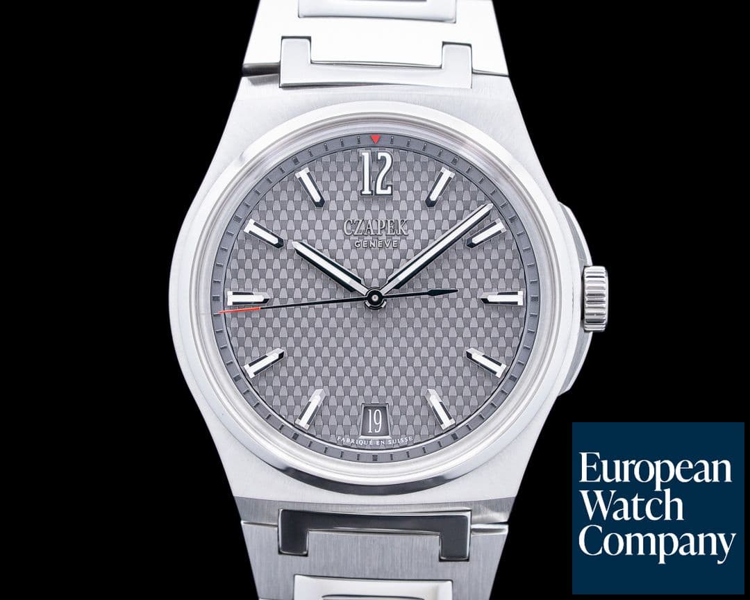 Image of Czapek & Cie Antarctique Passage de Drake Roaring Forties SS Gray Dial