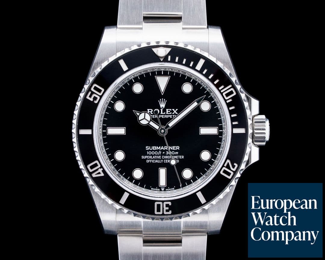 Image of Rolex 124060 Submariner No Date 41MM SS Black Dial
