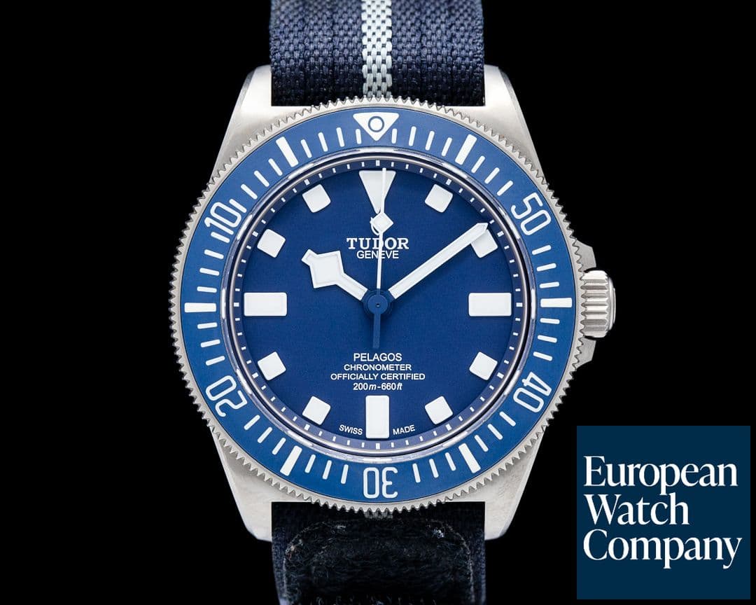 Image of Tudor 25707B/21 Pelagos FXD Titanium Blue Dial
