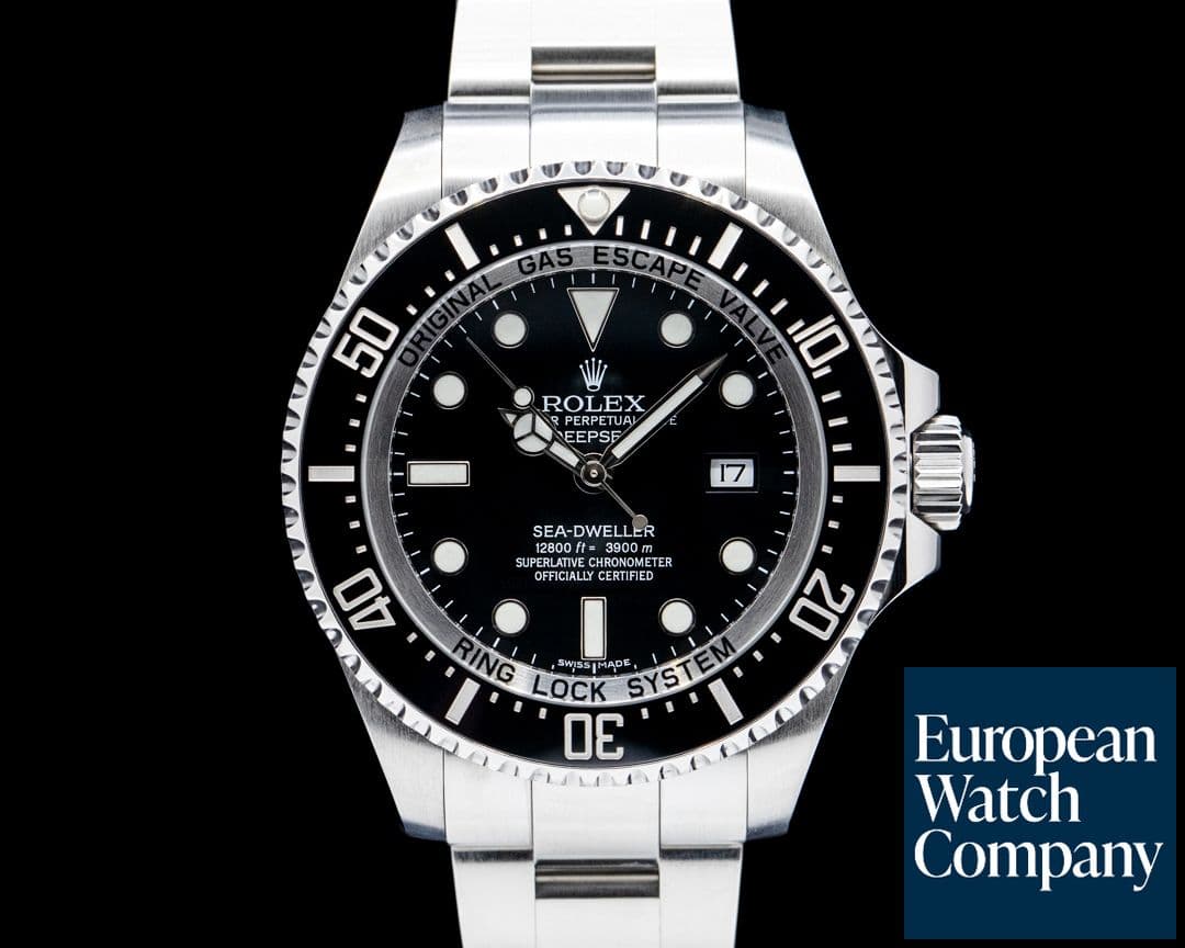 Image of Rolex 116660 Deepsea Sea-Dweller SS Black Dial