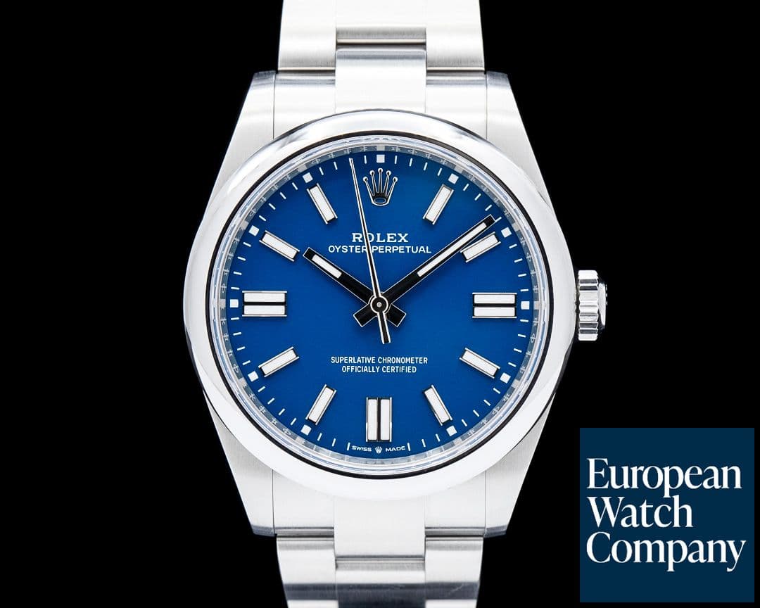 Image of Rolex 134300 Oyster Perpetual 41 SS Blue Dial 2025