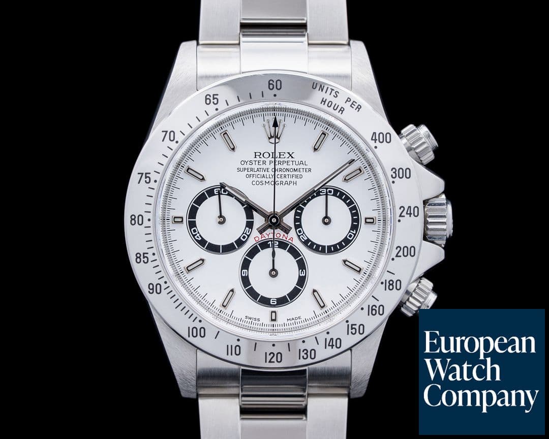 Image of Rolex 16520 Daytona SS White Dial Circa. 2000 FULL SET SHARP