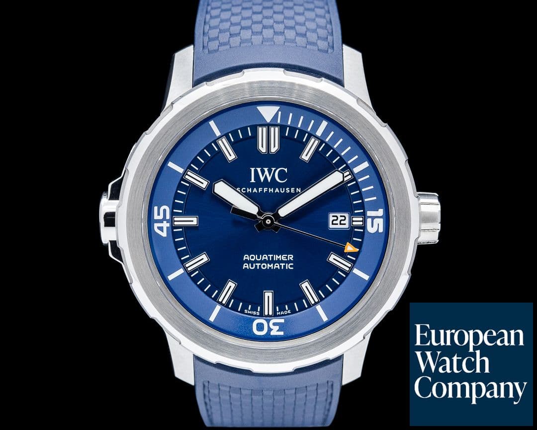 Image of IWC IW328801 Aquatimer Automatic SS Blue Dial