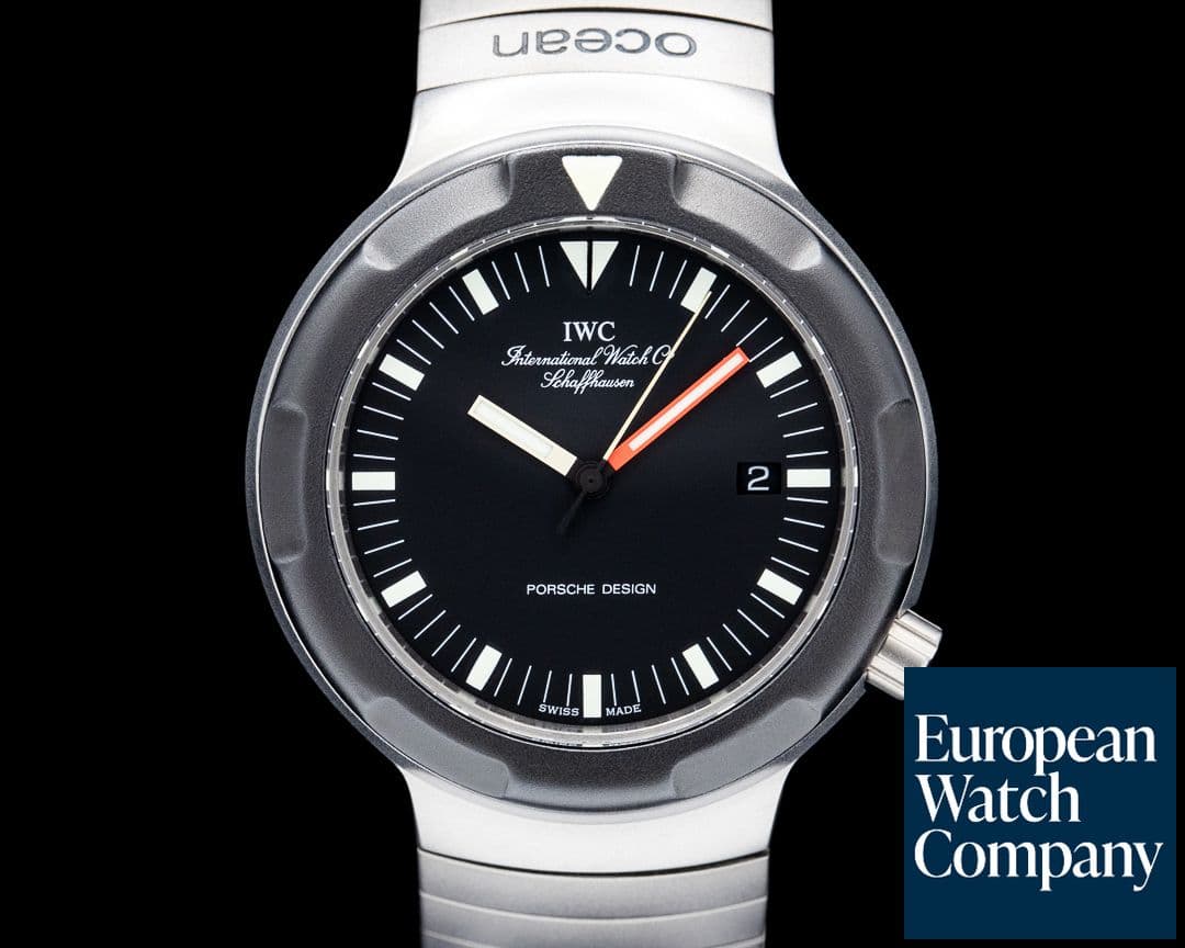 Image of IWC 3509 Ocean Bund Titanium Black Dial