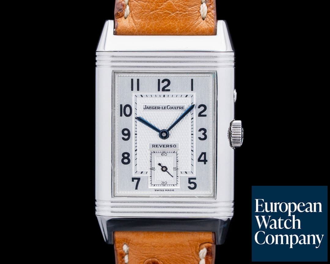 Image of Jaeger-LeCoultre Q270854 Reverso Duo Day Night SS Silver Dial