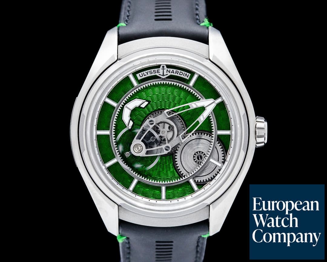 Image of Ulysse Nardin Freak X Enamel Titanium Green Dial